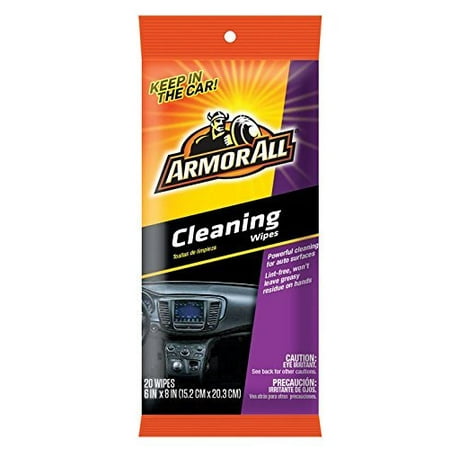 Armor All Cleaning Wipes Flat Pack (20 count)