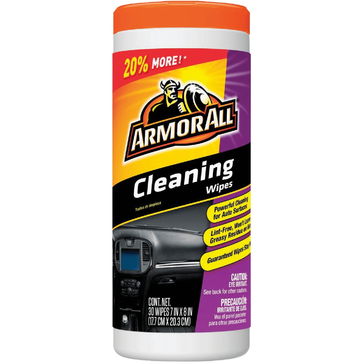Armor All 10863 Purple 25 Count Cleaning Wipes - Walmart.com