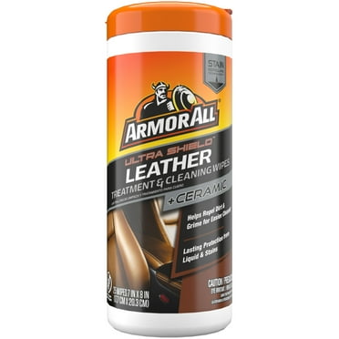 Armor All Extreme Shield   Ceramic Leather Treatment and Cleaning Wipes - 25 Count