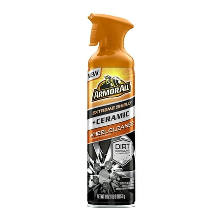 Armor All Extreme Shield Ceramic Wheel Cleaner Aerosol Spray, 18 oz