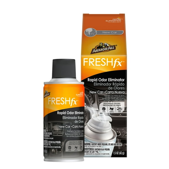 Armor All FRESH Fx Rapid Odor Eliminator – New Car Scent (1.5 Ounces)
