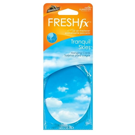 Armor All FRESHfx Car Air Freshener Hanging Card, 3-Count (Tranquil Skies)