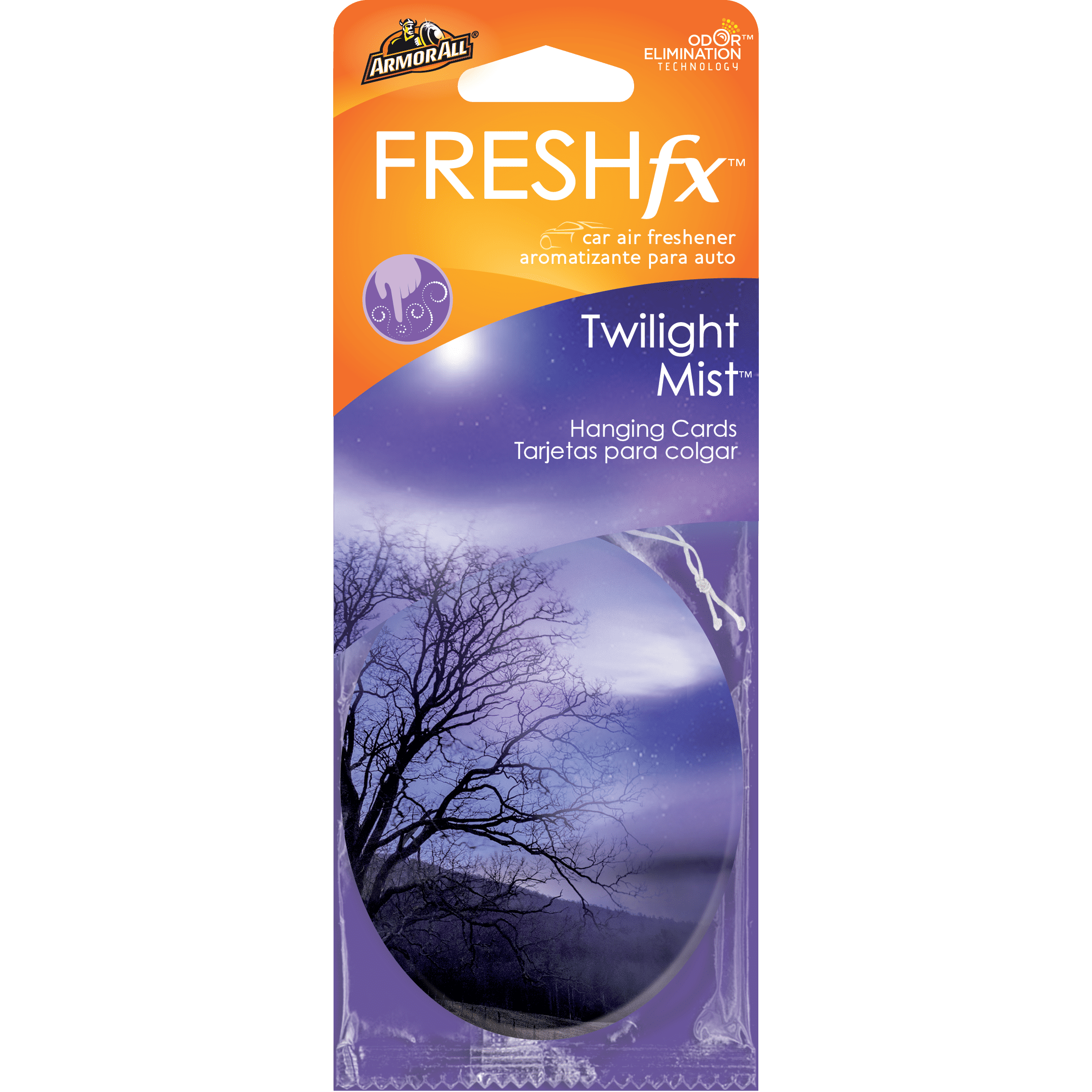 Armor All® FRESHfx™ Car Air Freshener Hanging Card – Twilight Mist™ (3 count)