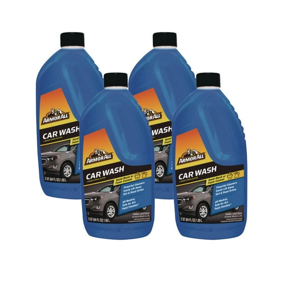 Armor All ARM 25464 64 oz. Bottle Car Wash Concentrate (4/Carton)