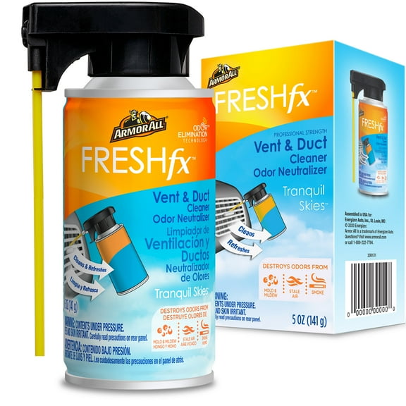 Armor All Fresh Fx Tranquil Skies Vent Cleaner Odor Neutralizer - 5 oz