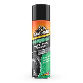 Armor All Furious Wet Tire Shine, Protective Tire Shine Spray, 15 oz