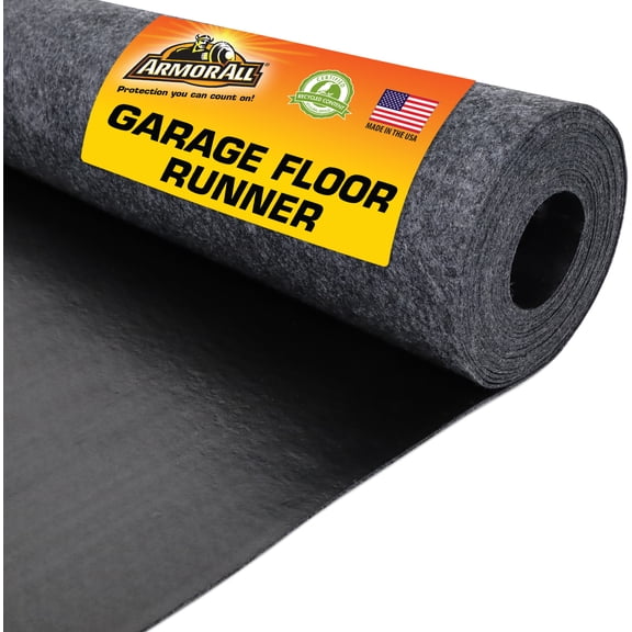 Armor All Garage Floor Runner Mat, Charcoal, 9' x 30"