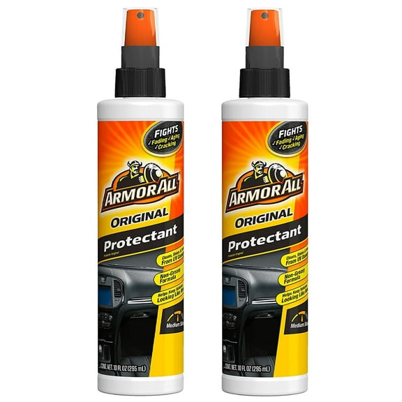 Armor All Interior Car Cleaner Spray Bottle, Protectant Cleaning for Cars, Truck, Motorcycle, Pump Sprayer, 10 Fl Oz, 2 Packs