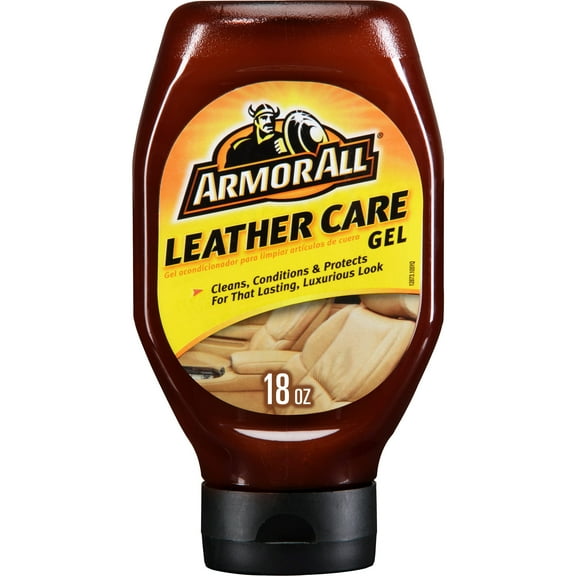 Armor All Leather Care Gel Cleaner and Protectant, 18 fl oz