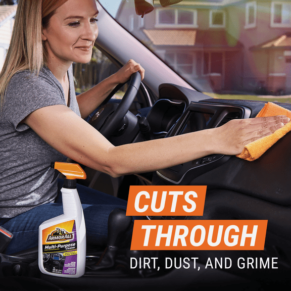 Armor All Multi-Purpose Auto Interior Cleaner - Single Pack Household & Commercial Use, Effective Formula