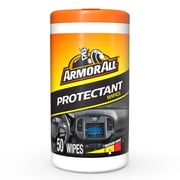 Armor All Protectant Car Cleaning Wipes, 50 Count