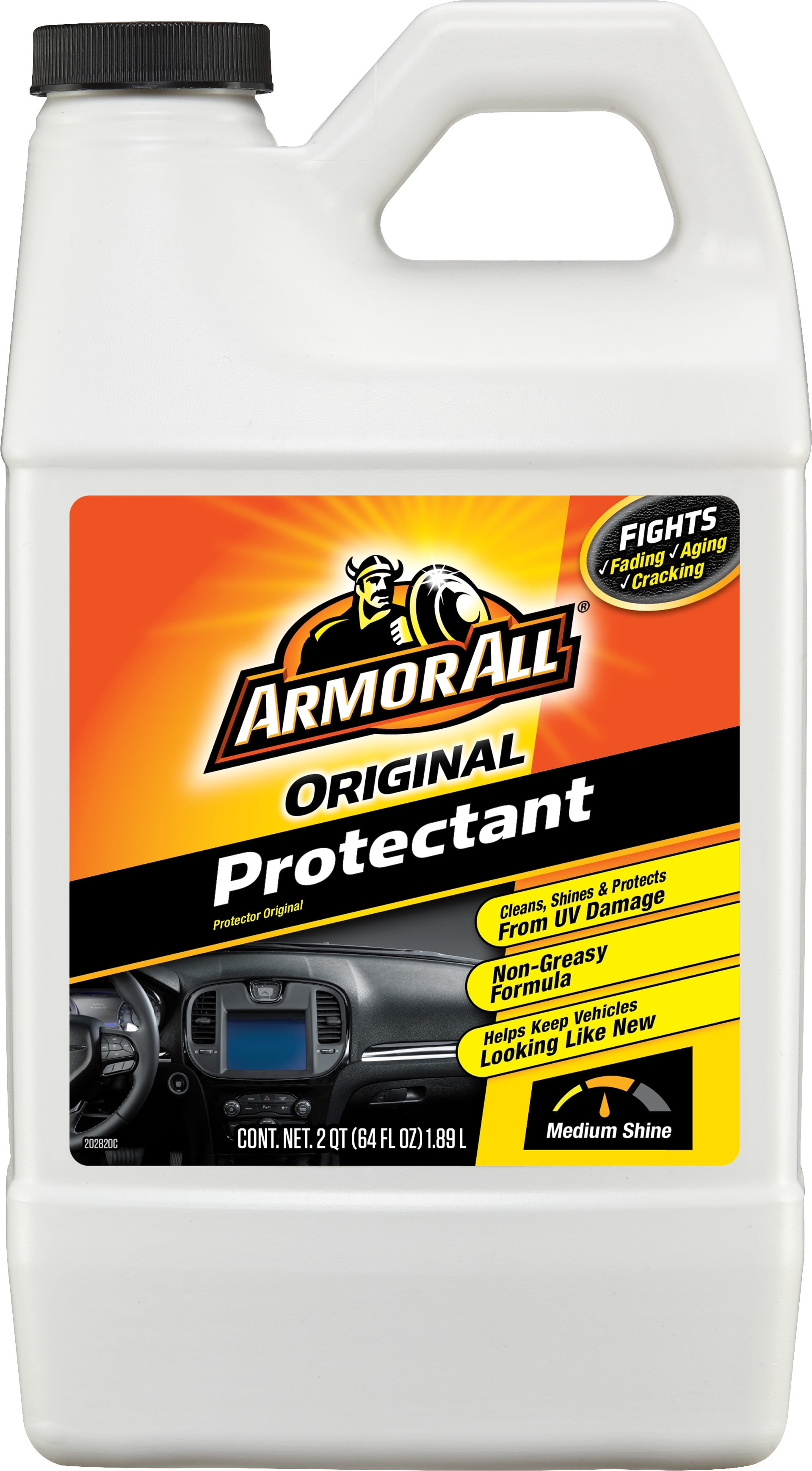 Armor All Original Protectant Wipes by Armor All, Car Interior Cleaner  Wipes with UV Protection to Fight Cracking & Fading, 30 Count