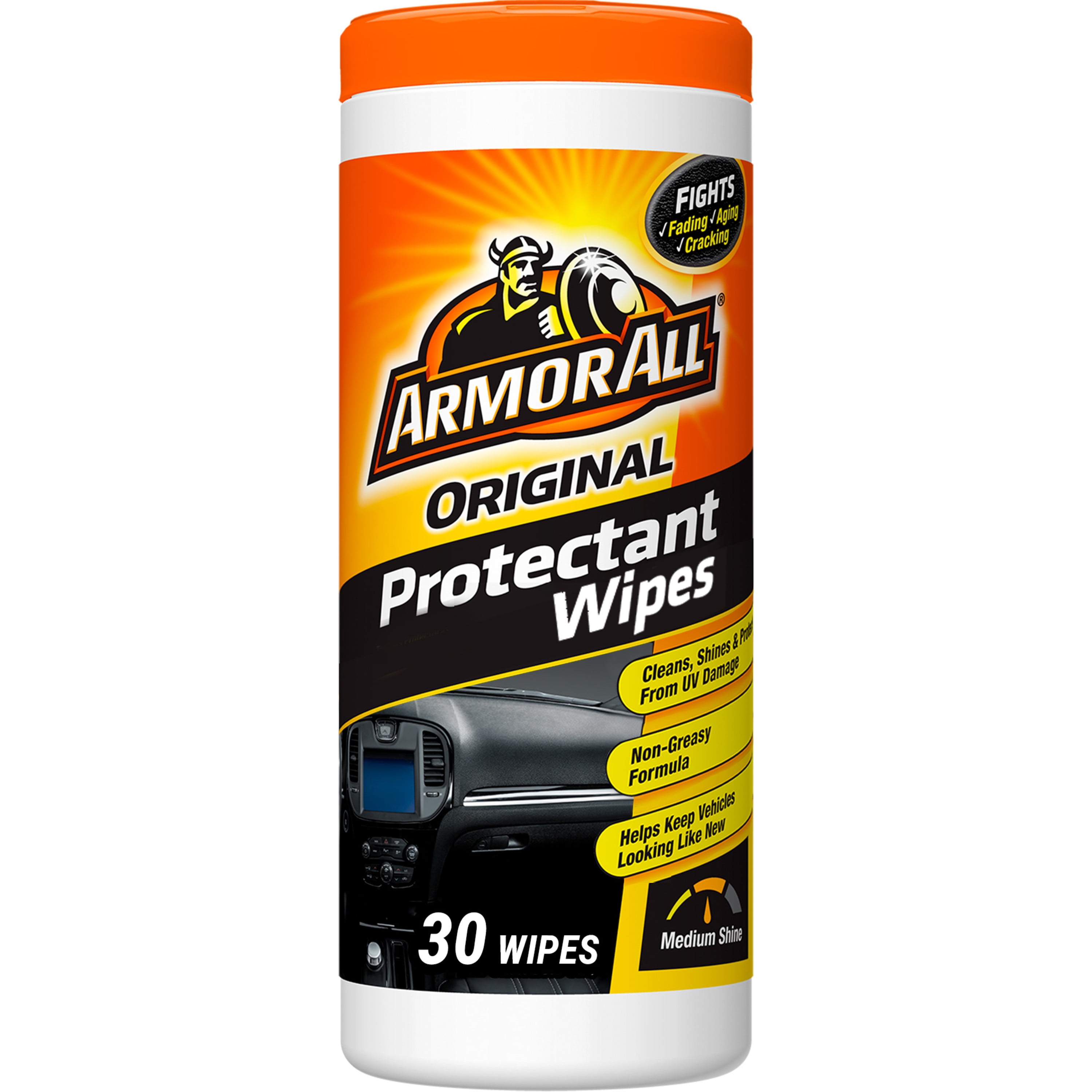  Armor All Wipes Combo Pack - 3 Packs of 60, Multipurpose, Glass  and Protectant Wipes : Industrial & Scientific