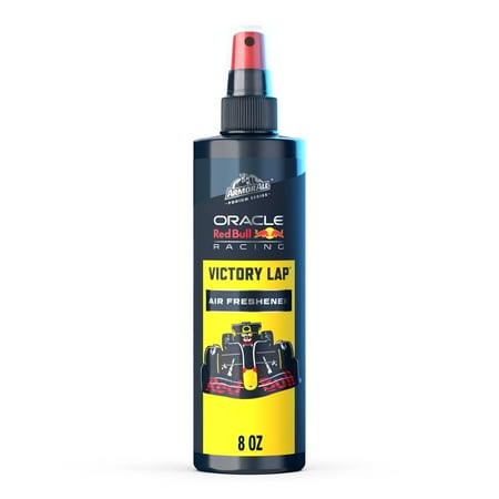 Armor All Podium Series Car Air Freshener Spray (Victory Lap Scent), 8 oz Bottle, Long Lasting Combination of Rugged Oceanic Cologne with Notes of Citrus