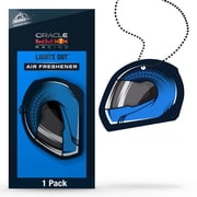 Armor All Podium Series Hanging Car Air Freshener (Lights Out Scent), Long Lasting Logo Helmet Perfume Blends Warm Woods and Leather with Notes of Lemon Citrus Verbena and Patchouli