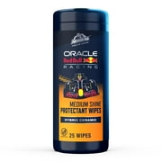 Armor All Podium Series Hybrid Ceramic Medium Shine Protectant Wipes Developed With Oracle Red Bull Racing, 25 Count