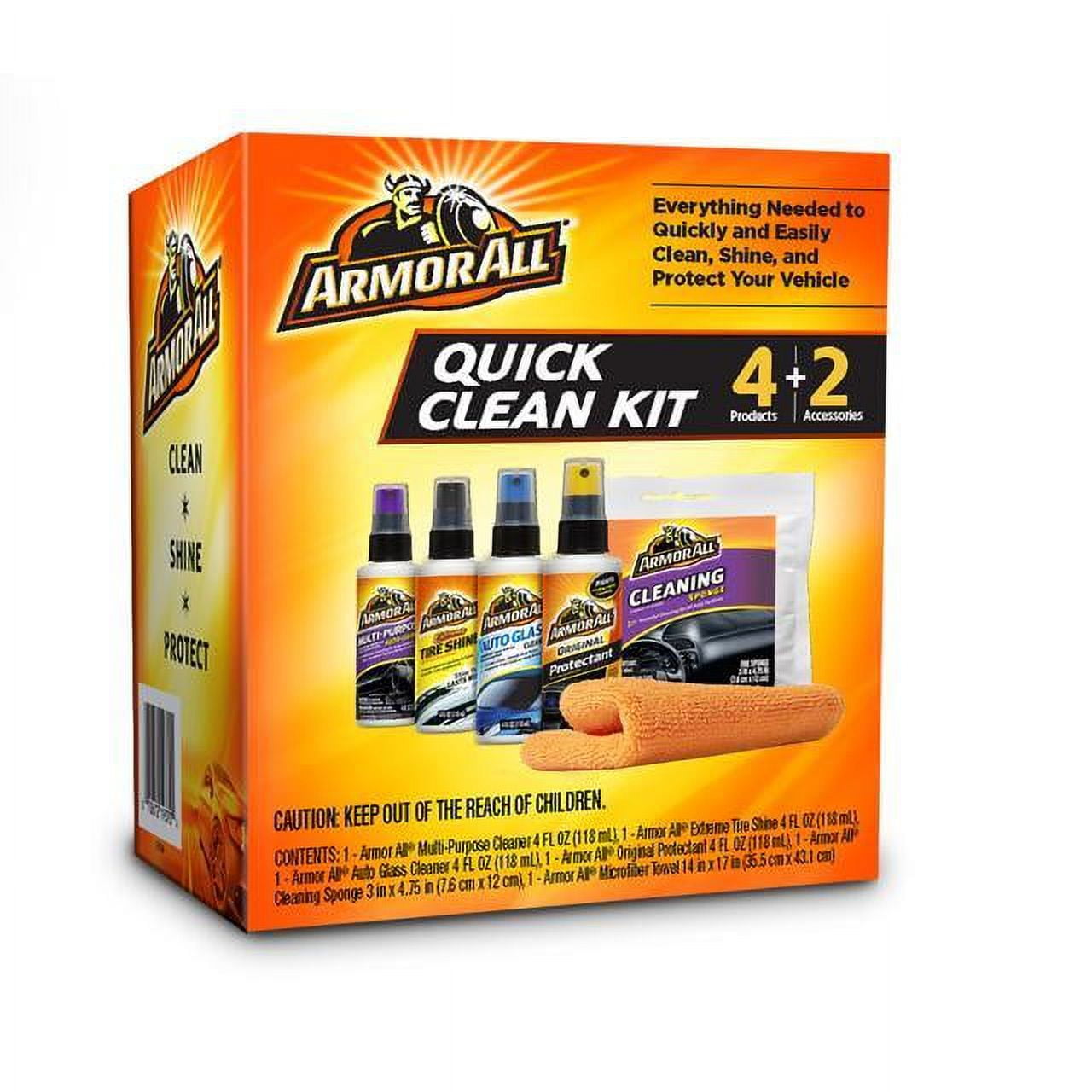 ArmorAll 4-Piece Complete Car Care Kit
