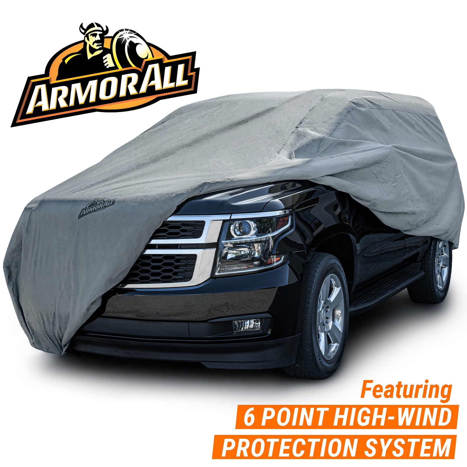 Armor All SUV Cover, Heavy Duty All Weather Protection, Fits SUV Length up  to 229