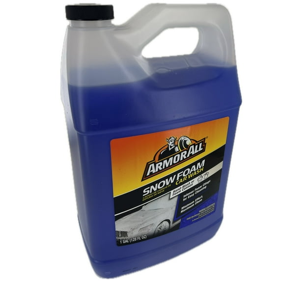 Armor All Snow Foam Car Wash, 1 Gallon (128 Fluid Ounce)