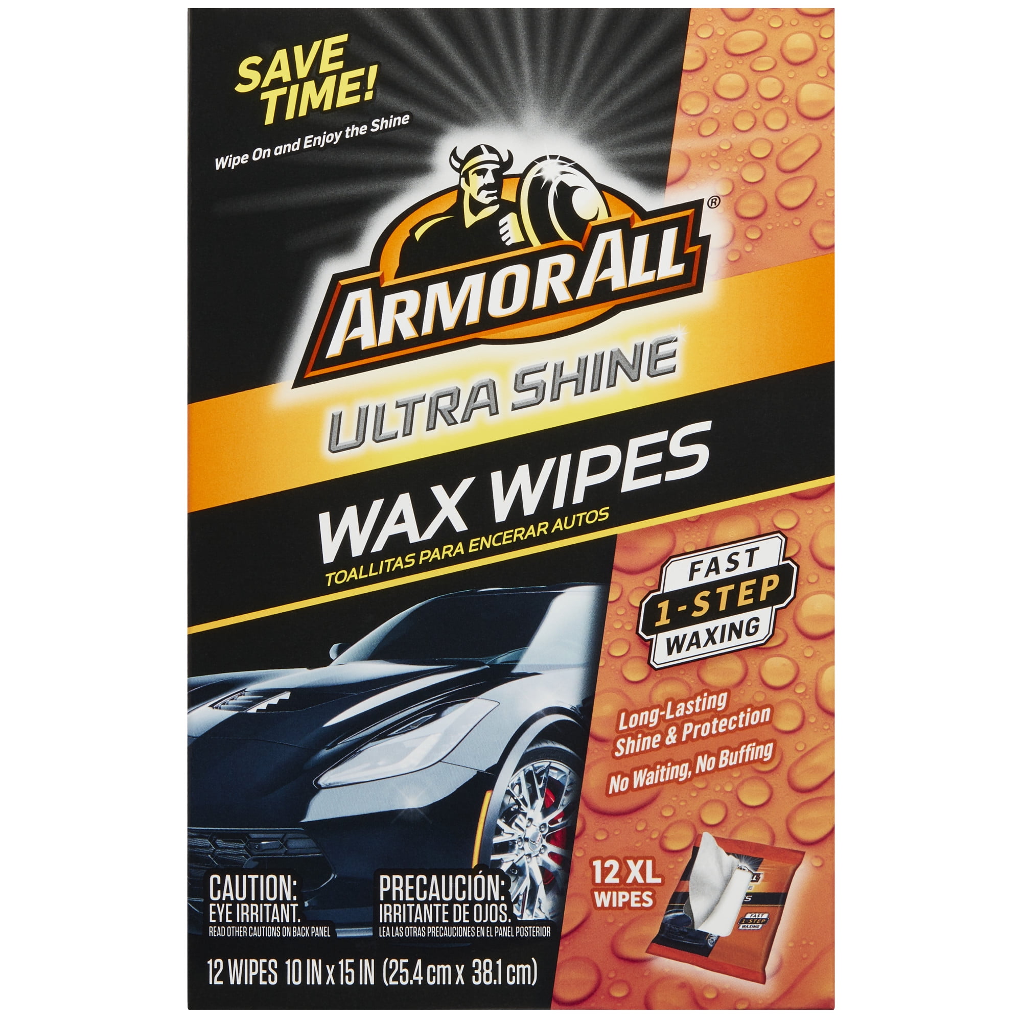 ARMOR ALL Wax Wipes (12 wipes) ARMOR ALL Wax Wipes (12 wipes)
