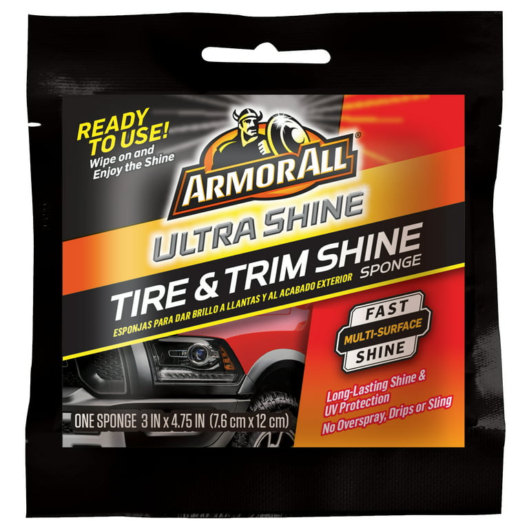 Armor All Ultra Shine Tire & Trim Shine Sponges (8 count)