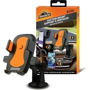 Armor All 3-in-1 Car Phone Mount, Dashboard, Windshield, and Vent Suction Phone Holder, Black