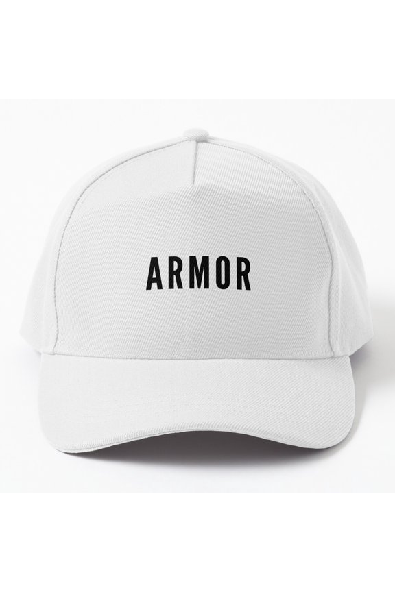 Armor Baseball Hat, Warrior Protection Graphic Design, Classic Everyday Gift Cap