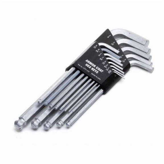 Armor Coat 13 Piece SAE L-Shape Hex Key Set, UST260074 UST260074