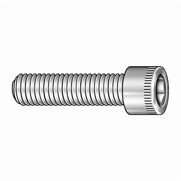 Armor Coat SHCS,Steel,#8-32,3/4"L,PK50 UST235895