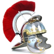 Armor Crested Roman Officers Helmet