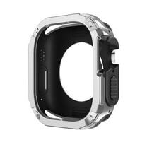 Armor Designed for Apple Watch Series 11/10 42mm Case, Durable Protective TPU Bumper Case (without Screen Protector) for Apple Watch Series 11/10 42mm - Silver