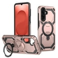thumbnail image 1 of Armor Designed for Samsung Galaxy A16 5G/4G Magnetic Case, Rugged Shockproof, with 360 Rotate Ring Kickstand, Hard Anti-Drop Heavy Duty Protection Hybrid Phone Cover for Galaxy A16 5G/4G, Rosegold, 1 of 4