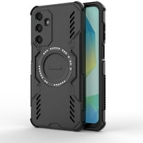 Armor Designed for Samsung Galaxy A36 5G Case, Built-in Magnet Compatible with MagSafe Charging Slim Lightweight Shockproof Dropproof Rugged Protective Phone Cover for Galaxy A36 5G, Black