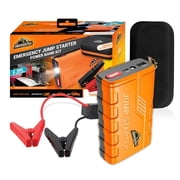 Armor All 800 Peak Amps Jump Starter with LED Flashlight, USB Charger and Carry Case