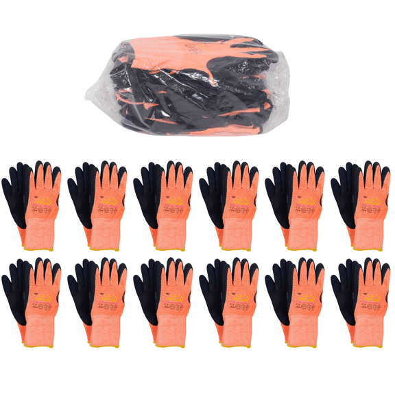 Armor Guys 04-400 ExtraFlex Foam Nitrile Coated A4 Cut Resistant Gloves - Medium Size - 12 Pair Pack