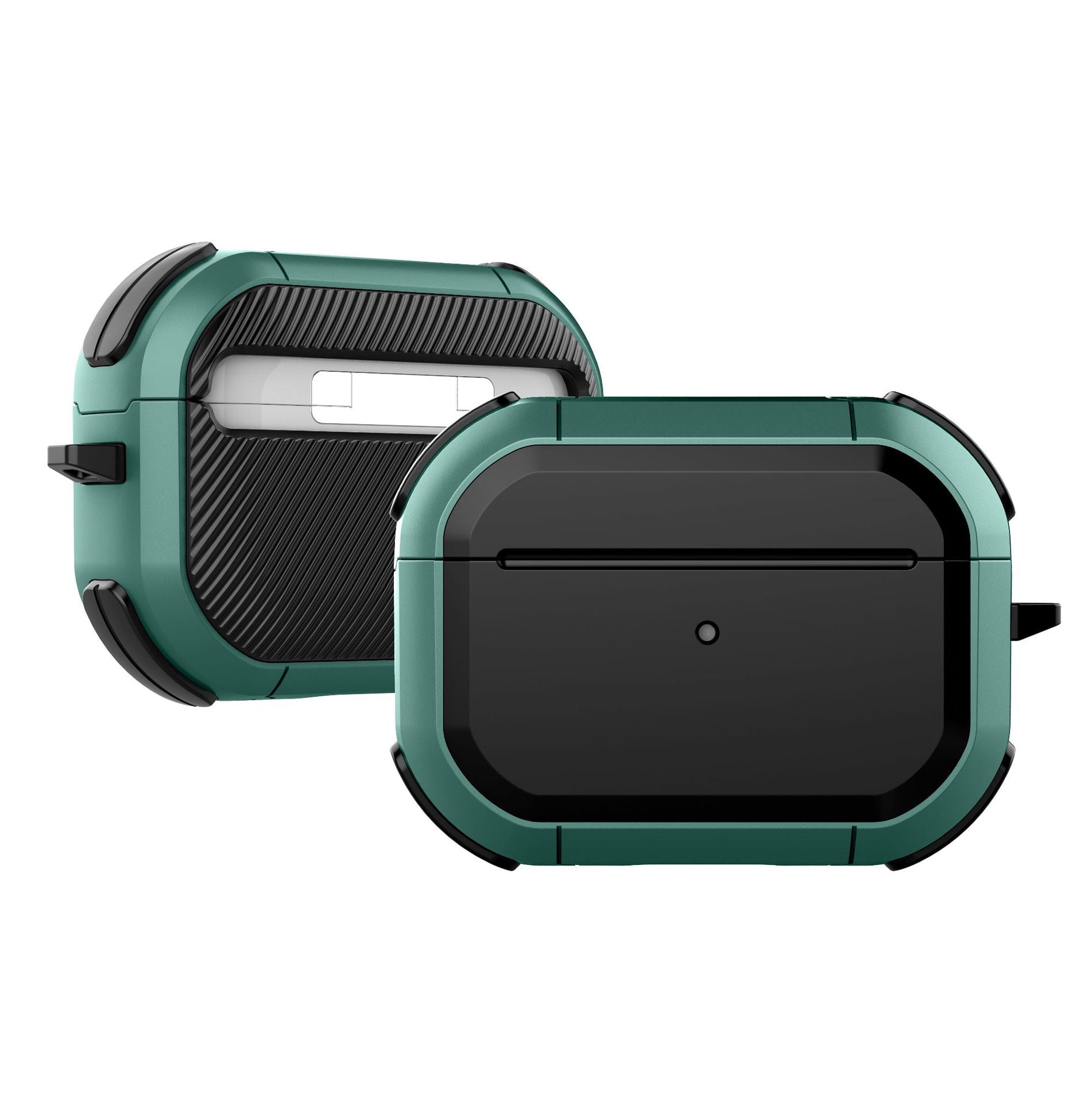 Armor Heavy Duty Case Compatible for AirPods Pro, GMYLE Hard Shell