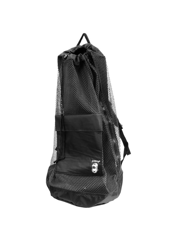Armor Heavy Nylon Mesh Backpack Bag (#28DLX)