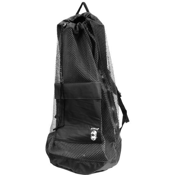 Armor Heavy Nylon Mesh Backpack Bag (#28DLX)
