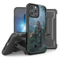 thumbnail image 1 of Armor Kombo Holster Rugged Cover Designed For Apple iphone 13 Pro 6.1"Case Black/Black, 1 of 9
