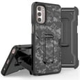thumbnail image 1 of Armor Kombo Holster Rugged Cover Designed For Moto G Stylus 2022 Case Camo Series, 1 of 9
