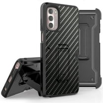 Armor Kombo Holster Rugged Cover Designed For Moto G Stylus 2022 Case Texture, Pattern And Other Series