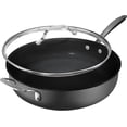 thumbnail image 1 of Granitestone Armor Max 5.5 Quart.Sauté Pan with Lid - 12 Inch Non Stick Deep Frying Pan with Lid, Large Frying Pan, Oven Safe Skillet with Lid, Multipurpose Jumbo Cooker, Stovetop/Dishwasher Safe, 1 of 10