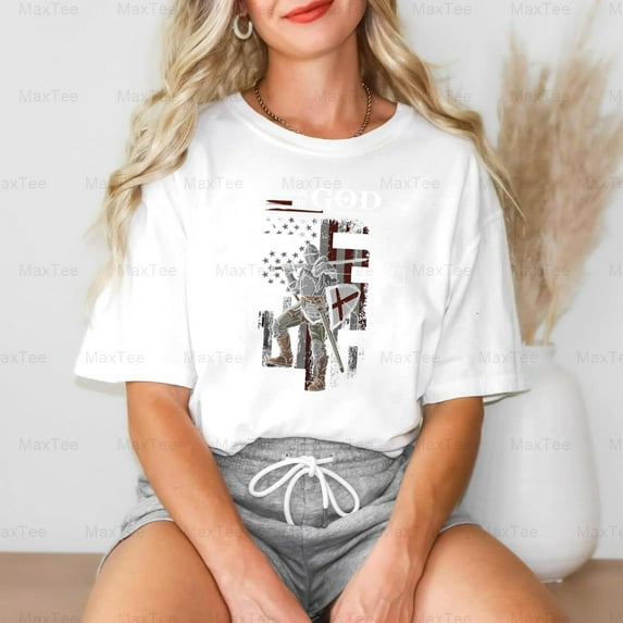 Armor Of God Bible Verse Ephesians 610-18 Christian Faith Comfort Color T-Shirt, Up to Size 4XL