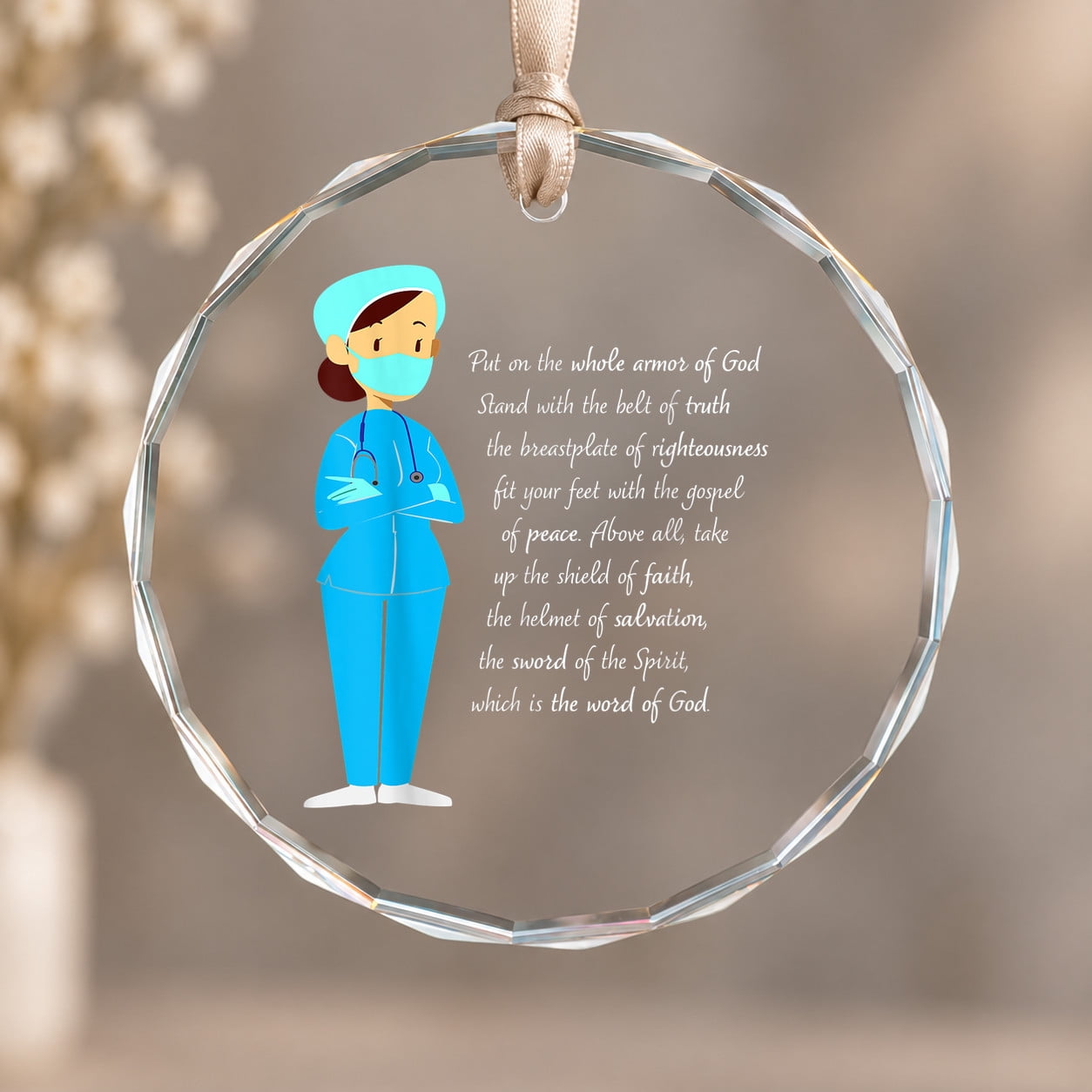 Armor Of God Shield Of Faith Hospital Nurse ER 1st Responder Theme ...