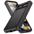 thumbnail image 1 of Armor Shockproof Case for Google Pixel 7, [Military Grade Anti-Drop] Rugged Hybrid Hard PC+Soft Silicone Heavy-Duty Tough Durable Slim Fit Lightweight Protective Bumper Phone Case, Black, 1 of 7