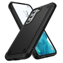 Armor Shockproof Case for Samsung Galaxy S23, [Military Grade Anti-Drop] Rugged Hybrid Hard PC Soft Silicone Heavy-Duty Tough Durable Slim Lightweight Protective Bumper Phone Case, Black