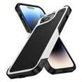 thumbnail image 1 of Armor Shockproof Case for iPhone 7 / 8 / SE 2020 / SE 2022, [Military Grade Anti-Drop] Rugged Hybrid Hard PC+Soft Silicone Heavy-Duty Tough Durable Slim Protective Bumper Phone Case, White, 1 of 6
