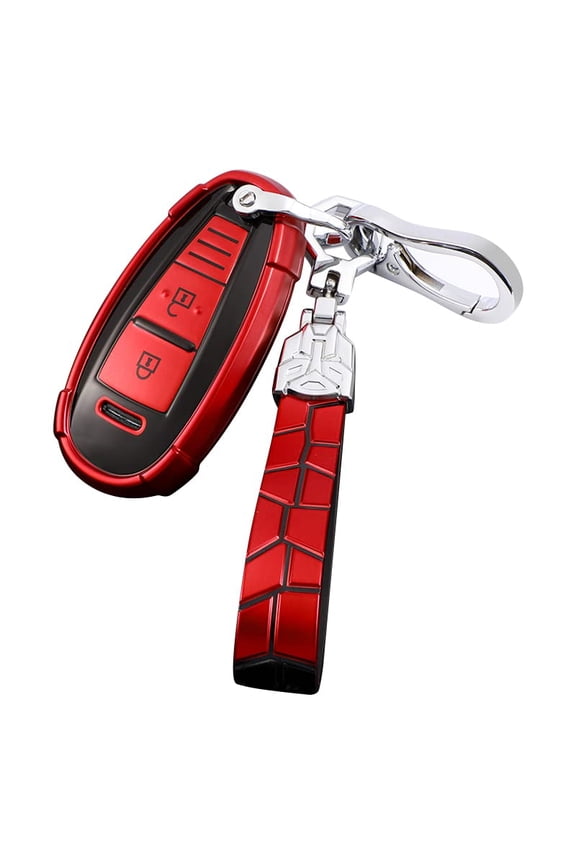 Armor-Style Key Fob Cover for Suzuki Swift Kizashi SX4 Vitara Jimny Keyless Full Protection Key Case Shell with Keychains