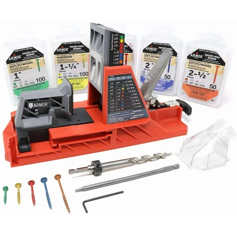 Armor Tool APJ1400 Auto-Jig Pocket Hole System - Walmart.com