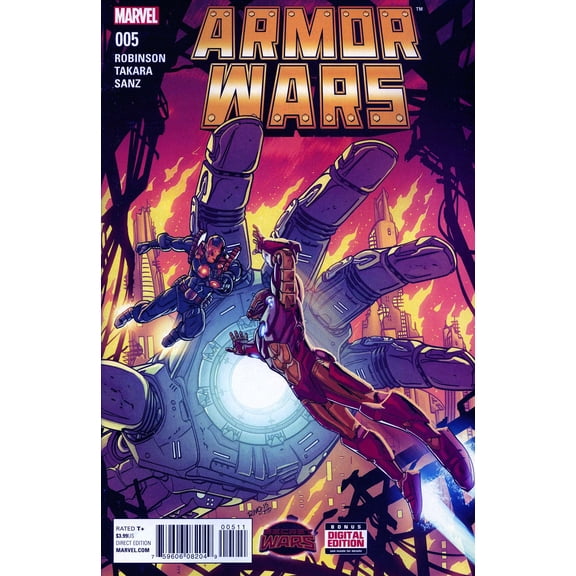 Armor Wars #5 VF ; Marvel Comic Book